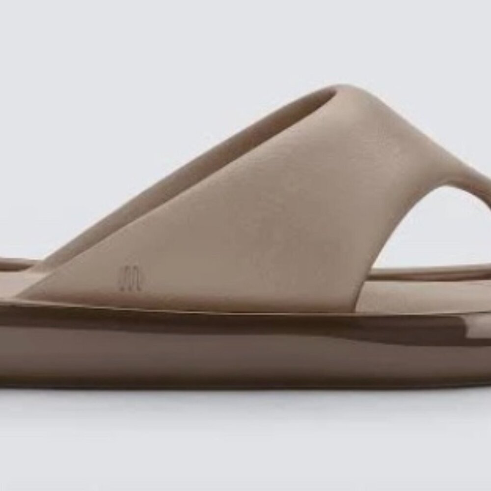 Melissa Float Thong Sandals Size 7 Beige Bubble Gum Free People NIB Retail $80 - Picture 2 of 10